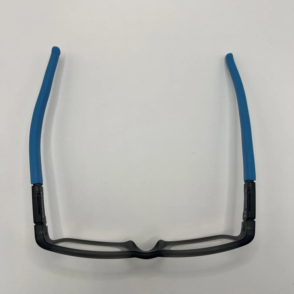 Oakley OY8005 0249 Eyeglasses Boys Black Blue Full Rim  49-15-128 Frame Only EUC